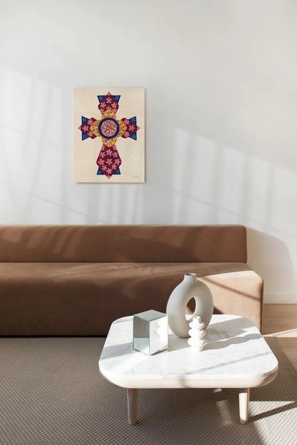 Blooming Cross I Print - Oakavia