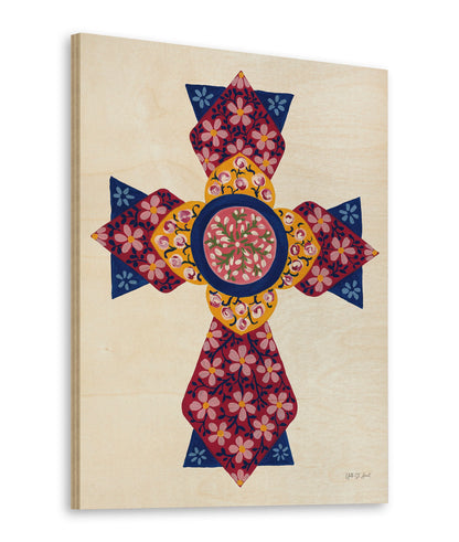 Blooming Cross I Print - Oakavia