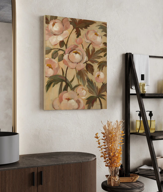 Garden Peonies I Print - Oakavia