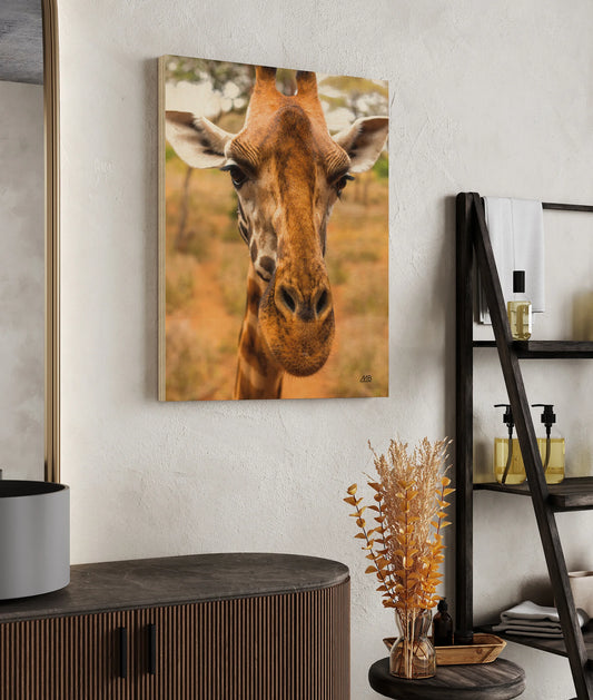 Silly Giraffe II Print - Oakavia