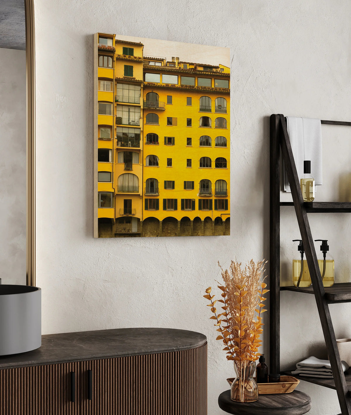 Florence Yellow Print - Oakavia