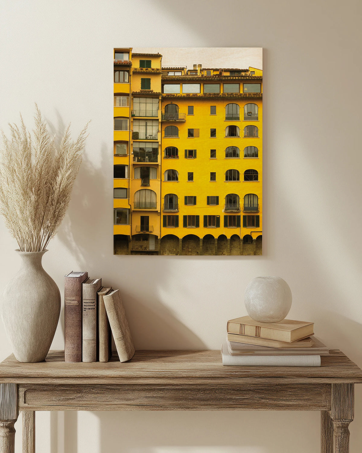 Florence Yellow Print - Oakavia