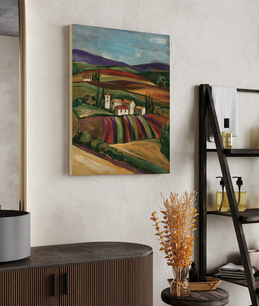 Lavender Fields II Print - Oakavia