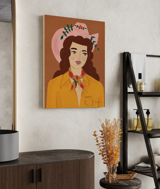 Cowgirl I v2 Print - Oakavia