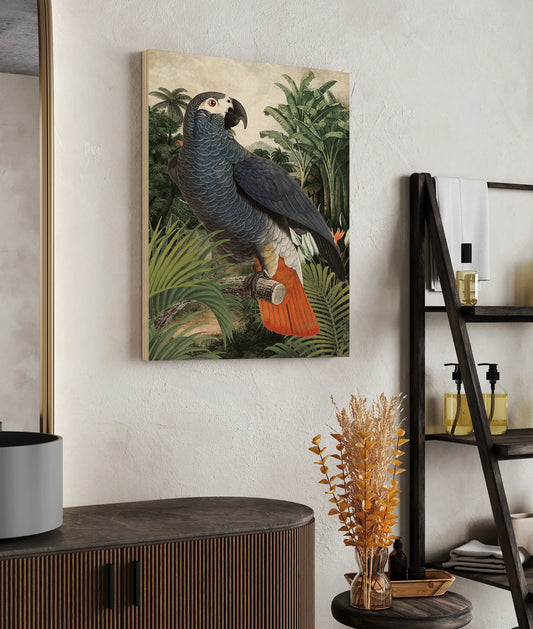 Jungle Parrot I Print - Oakavia