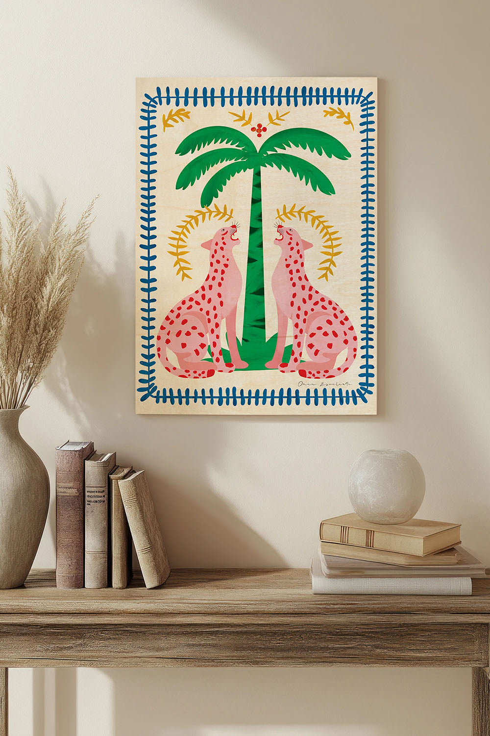 Pink Leopards Print - Oakavia