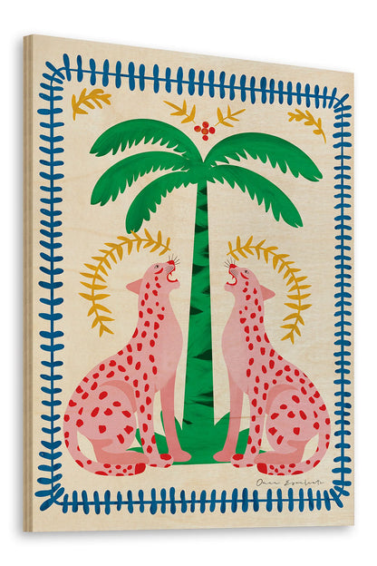 Pink Leopards Print - Oakavia