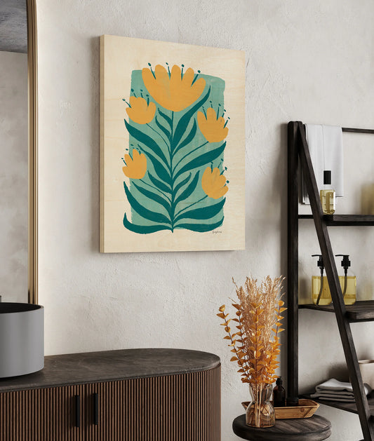 Scandi Flowers II Print - Oakavia