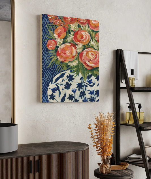 Mediterranean Blooms I Print - Oakavia