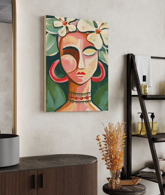 Portrait in the Tropics Print - Oakavia