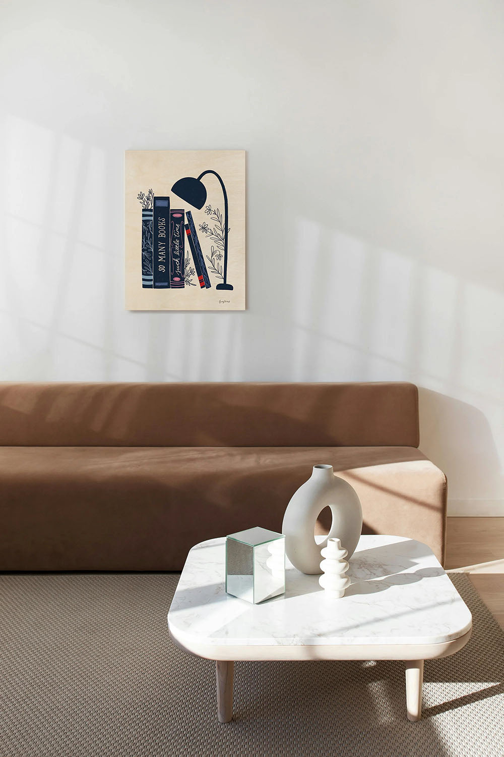 Bookish Blue I Print - Oakavia