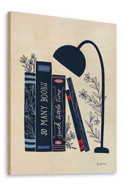 Bookish Blue I Print - Oakavia