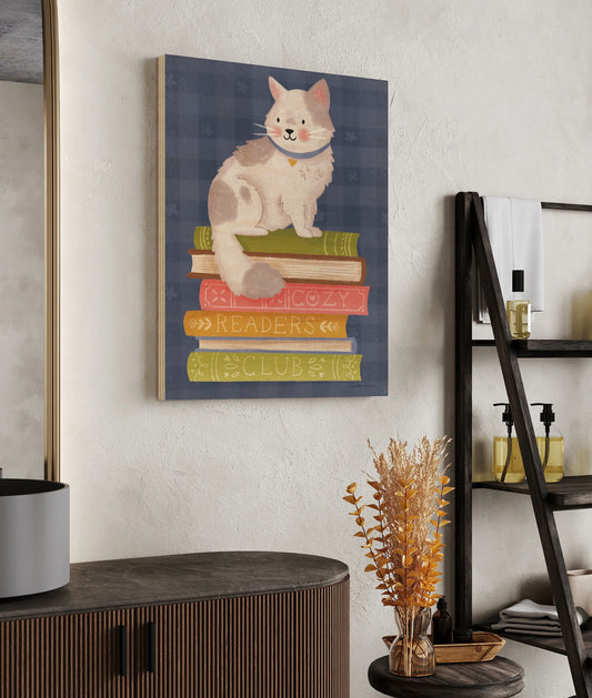 Cozy Readers Club IV Print - Oakavia