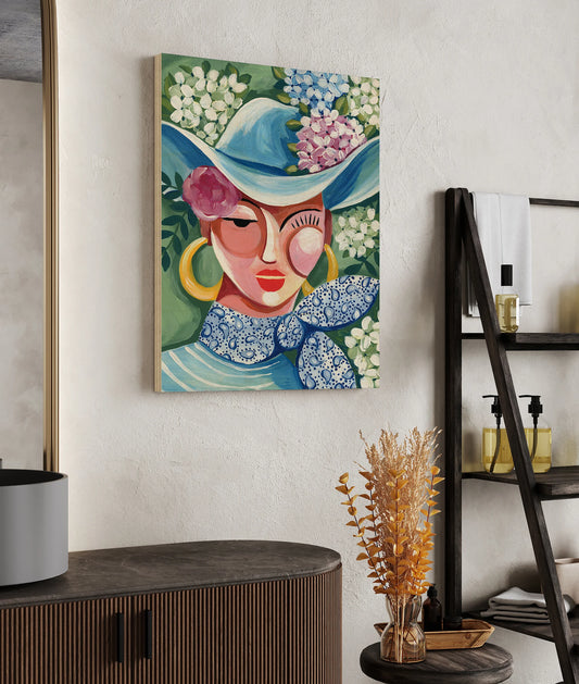 Southern Belle Cowgirl Print - Oakavia