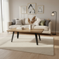 Nassau Natural Curved Coffee Table