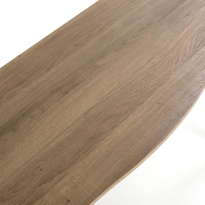 Nassau Natural Curved Console Table