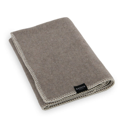 Baby Beige Wool Blanket