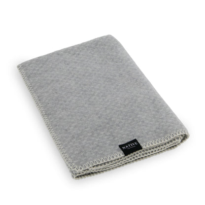 Hoop Baby Grey Wool Blanket