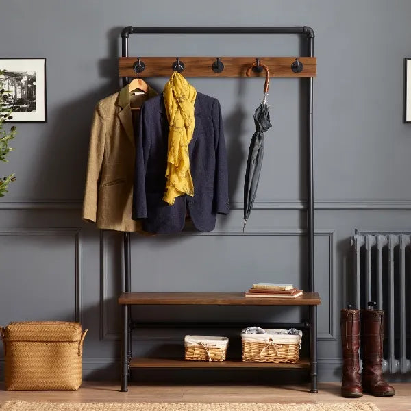 Oakavia Boston Hallway Stand With Bench