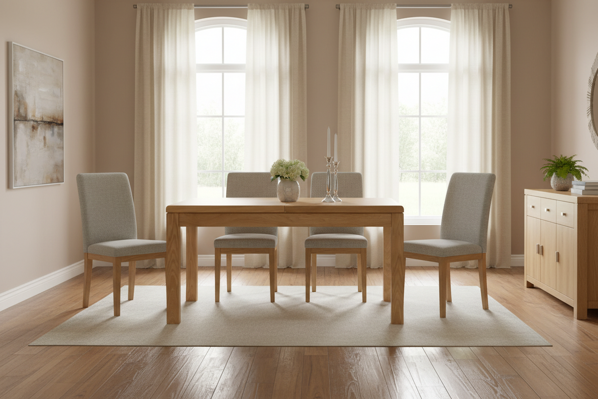 curve dining table