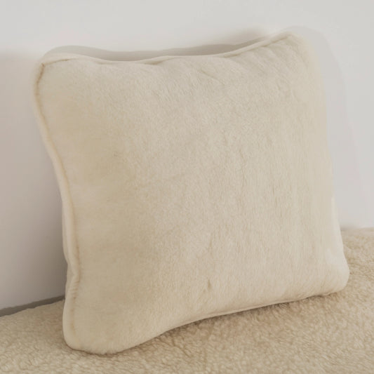 Merino Wool Cushion - Natural 45 x 45cm - Oakavia