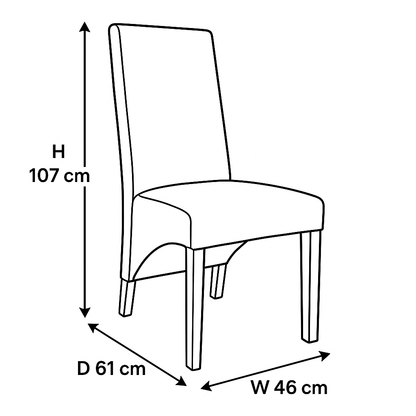 Baxter Weave Green Dining Chair (Set of Two)