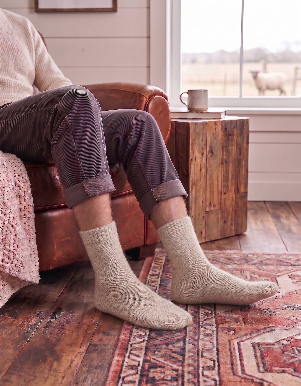 Alpaca Wool Everyday Socks