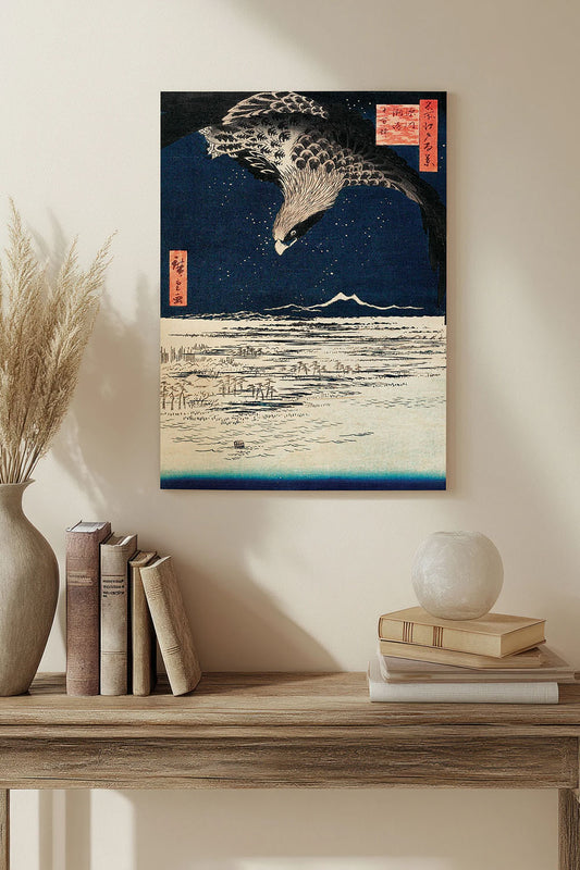 Japanese Hawk Print - Oakavia