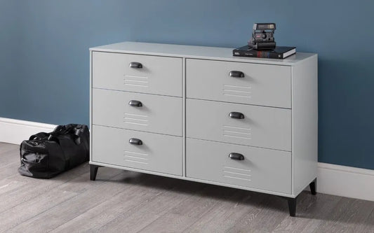 Lakers Locker 6 Drawer Wide Chest Julian Bowen