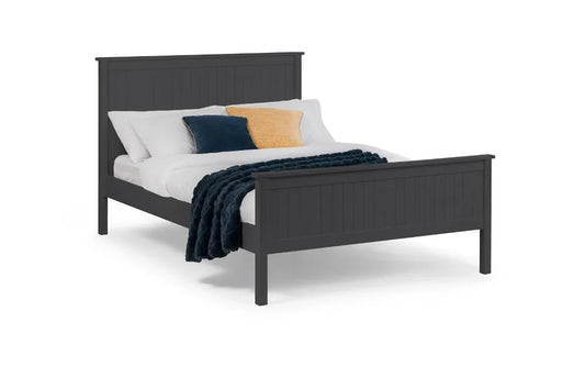 Maine 90cm Single Bed - Anthracite Julian Bowen