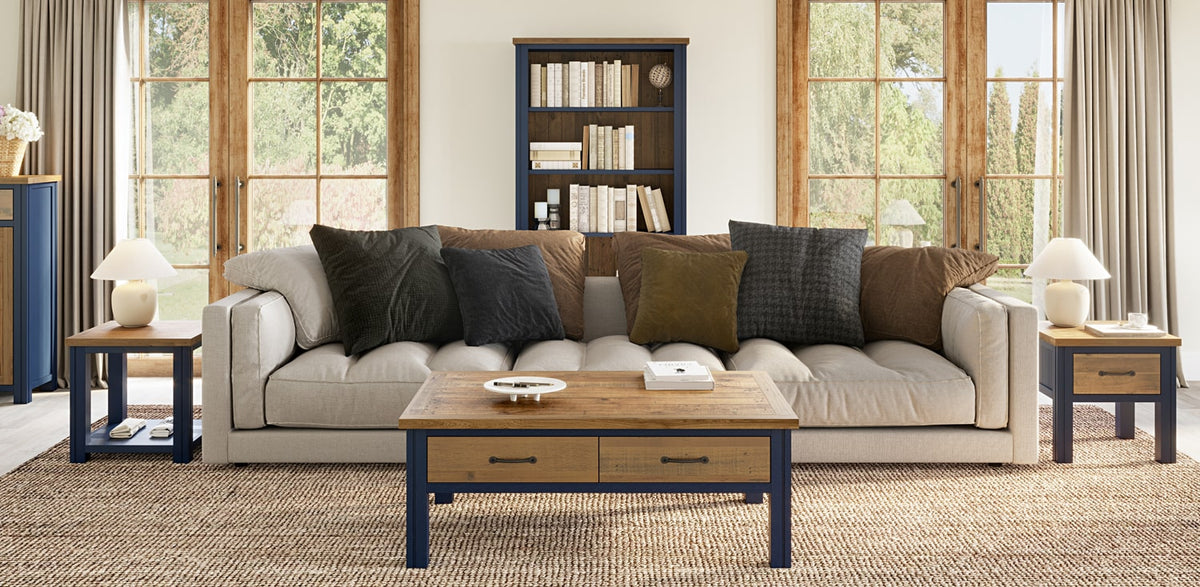 Oakavia furniture in a furnished living room