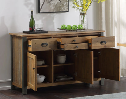 Wood Furniture UK - Shop Urban Elegance - Reclaimed Sideboard - Oakavia