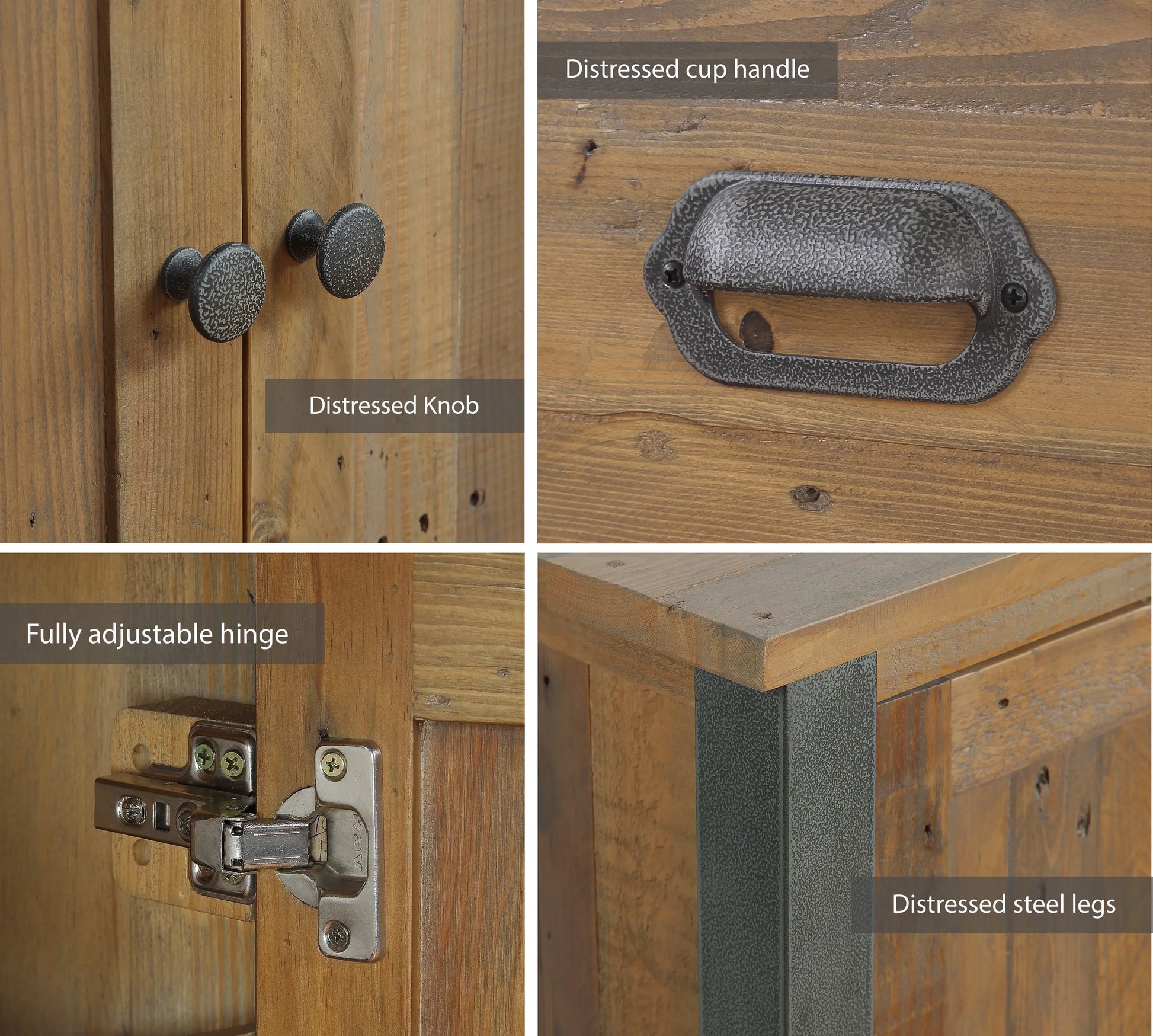 Wood Furniture UK - Shop Urban Elegance - Reclaimed Sideboard - Oakavia