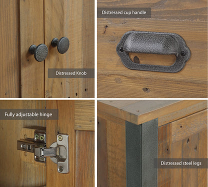 Wood Furniture UK - Shop Urban Elegance - Reclaimed Sideboard - Oakavia