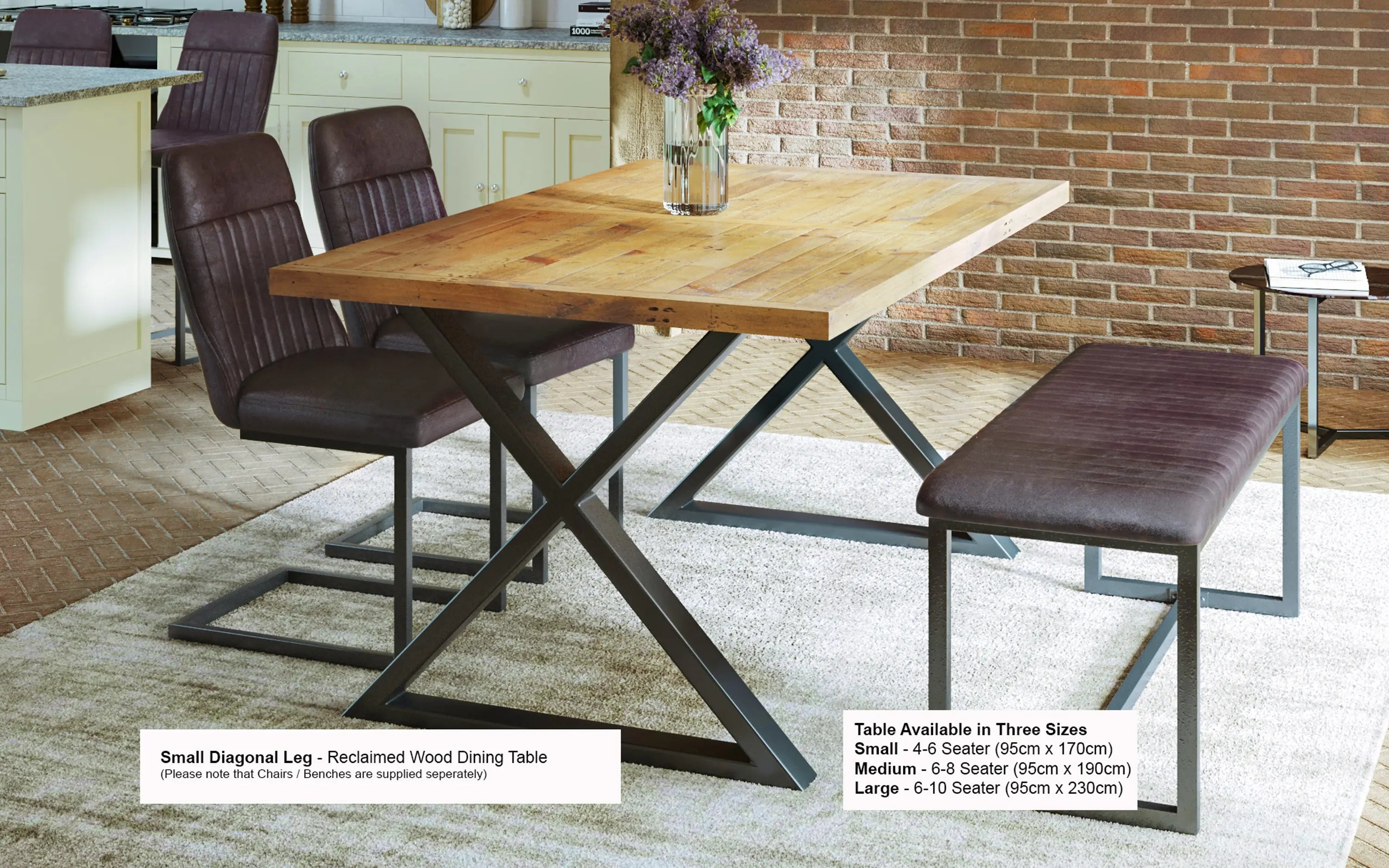 Narrow Dining Room Tables Reclaimed Wood