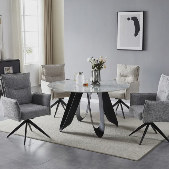 Osaka Round Dining Table Product Video