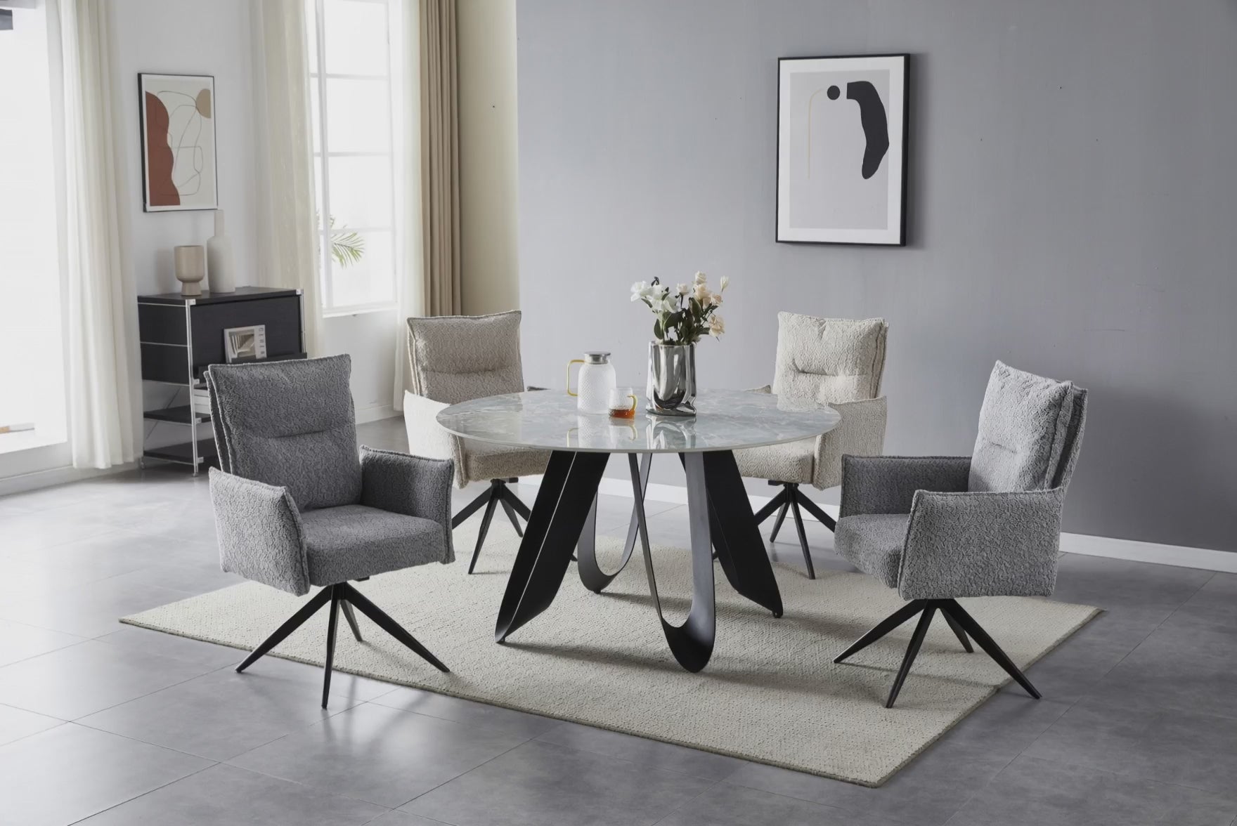 Osaka Round Dining Table Product Video