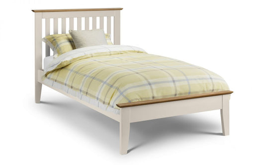 Salerno Shaker Bed 90cm Single - Two Tone Julian Bowen