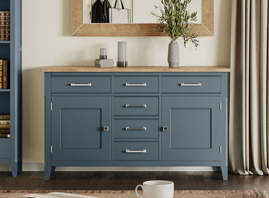 Signature Blue Large Sideboard Baumhaus